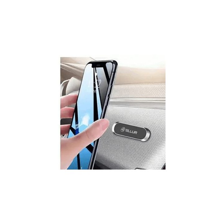 Pilkas magnetinis automobilinis telefono laikiklis Tellur MCM8