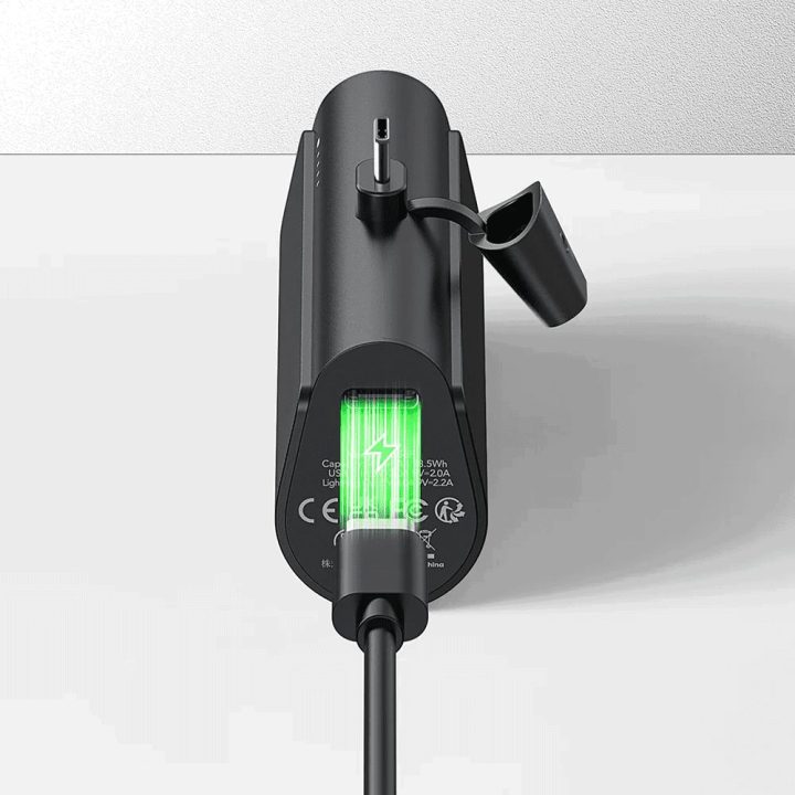 Tellur PD203 5000 mAh išorinė baterija, juoda