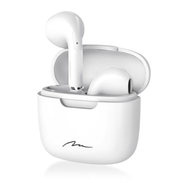 Baltos TWS ausinės su mikrofonu Media-Tech MT3608W R-Phones