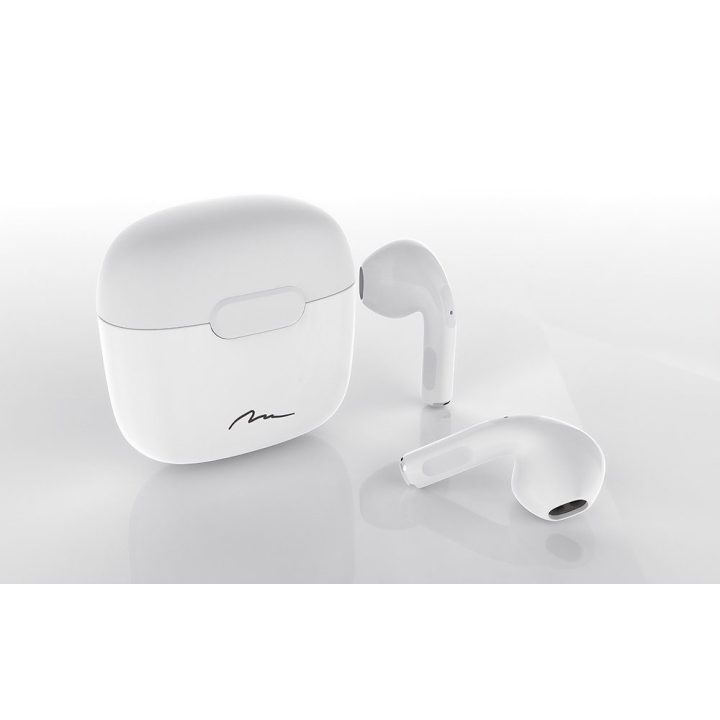 Baltos TWS ausinės su mikrofonu Media-Tech MT3608W R-Phones