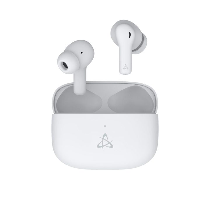 Sbox EB-TWS54 White belaidės į ausį įdedamos ausinės su ANC ir ENC