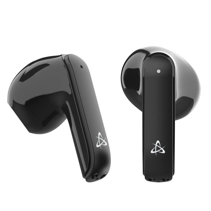 Juodos Bluetooth į ausis įdedamos ausinės Sbox EB-TWS12