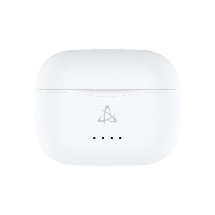 Baltos belaidės į ausį įdedamos ausinės Sbox EB-TWS05