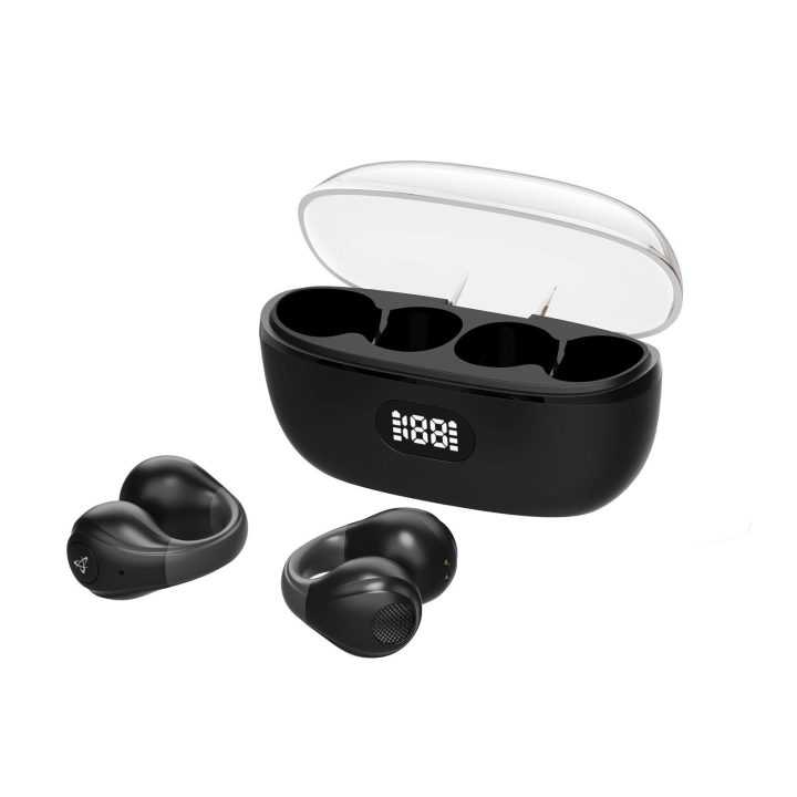 Juodos atviros Bluetooth ausinės Sbox EB-OWS14