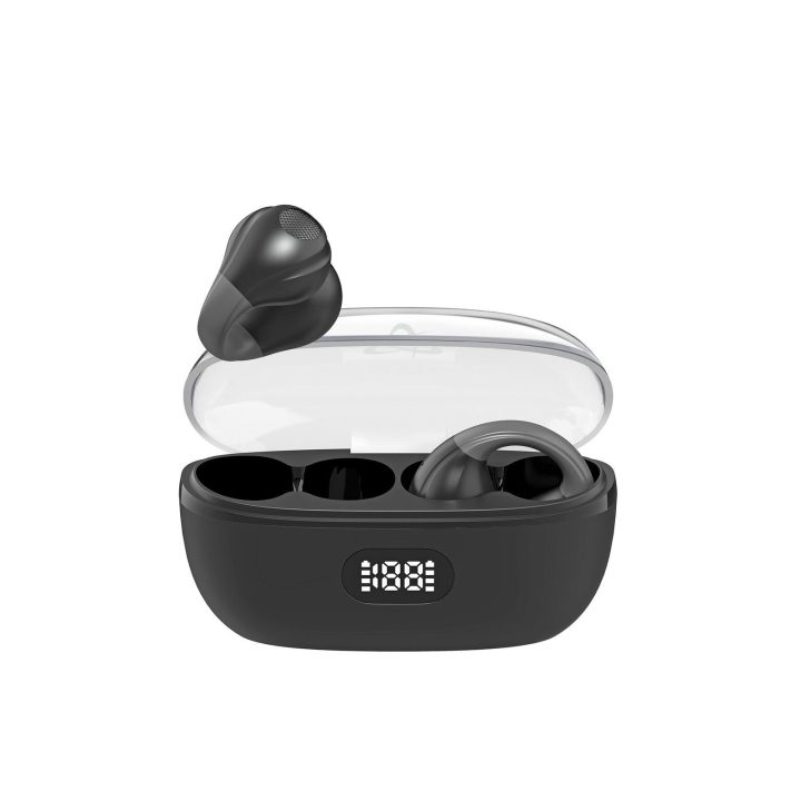 Juodos atviros Bluetooth ausinės Sbox EB-OWS14