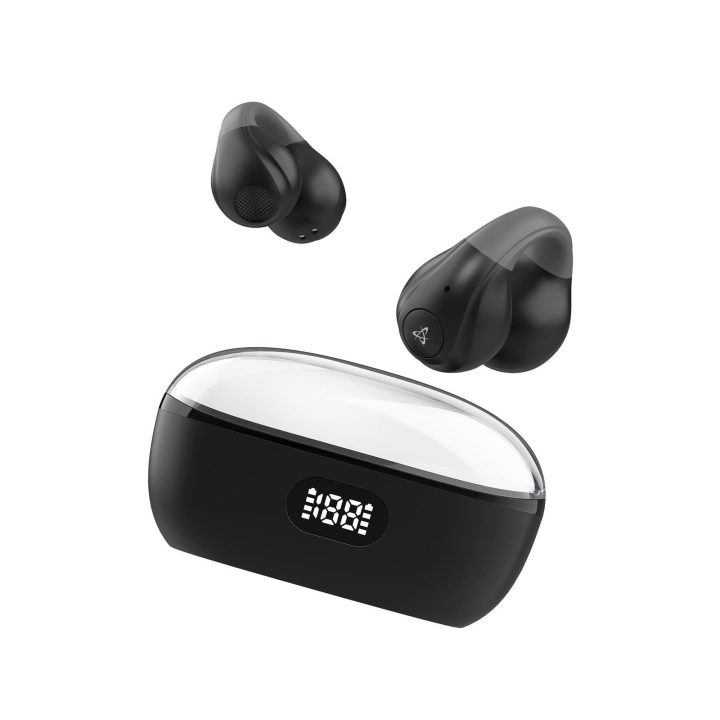 Juodos atviros Bluetooth ausinės Sbox EB-OWS14