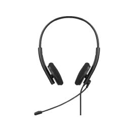 USB-C biuro ausinės su mikrofonu, 2 m