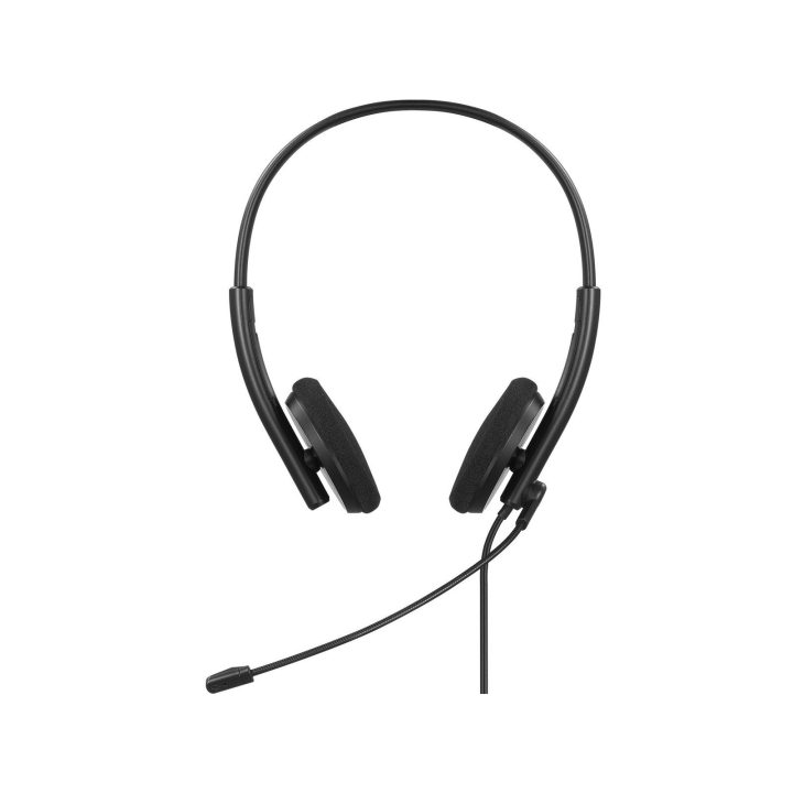 USB-C biuro ausinės su mikrofonu, 2 m