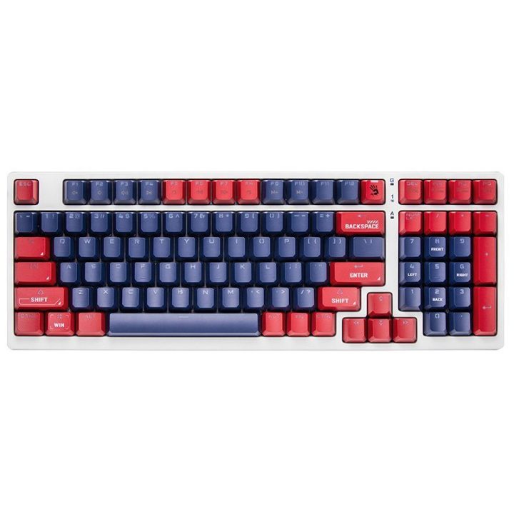 Mechaninė žaidimų klaviatūra A4Tech Bloody S98 USB, Navy