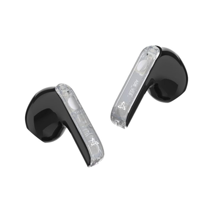 Juodos Bluetooth į ausį dedamos ausinės Sbox EB-TWS148
