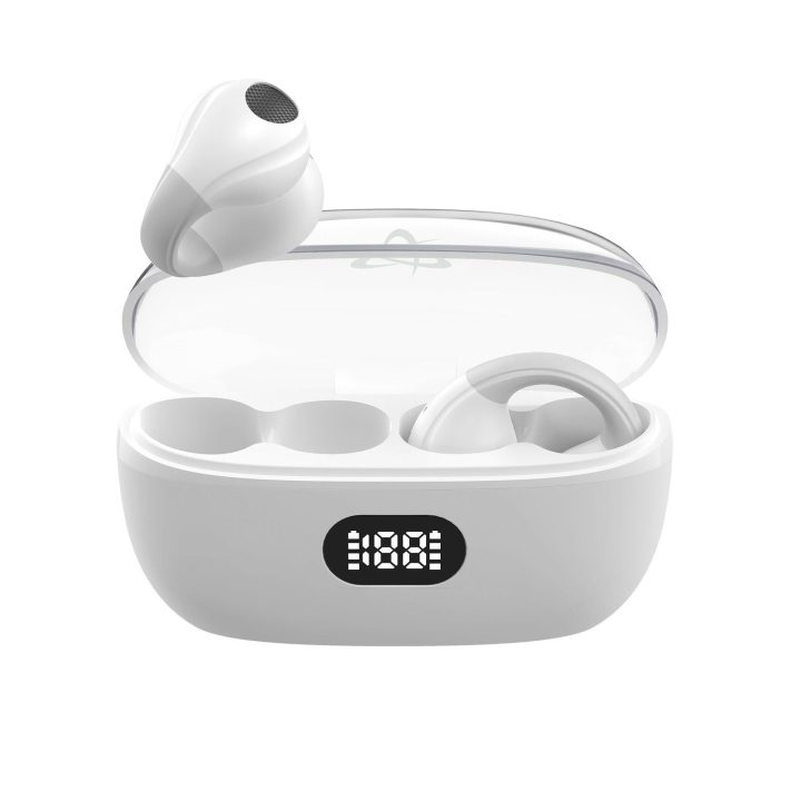 Baltos Bluetooth atviros ausinės Sbox EB-OWS14