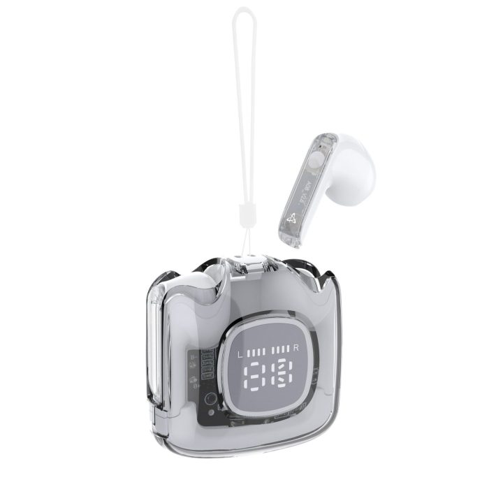Bluetooth ausinės į ausį Sbox EB-TWS148, baltos