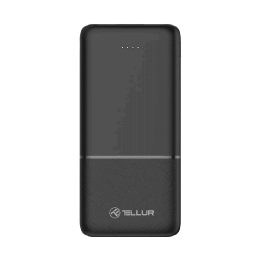 Juodas 10000 mAh išorinis akumuliatorius