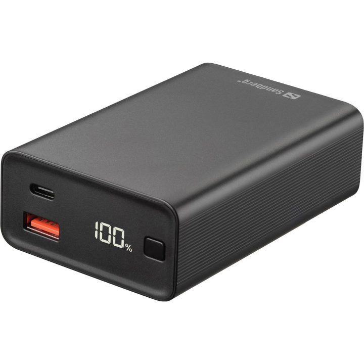 Išorinė baterija Sandberg Travel Powerbank 20000 PD65W