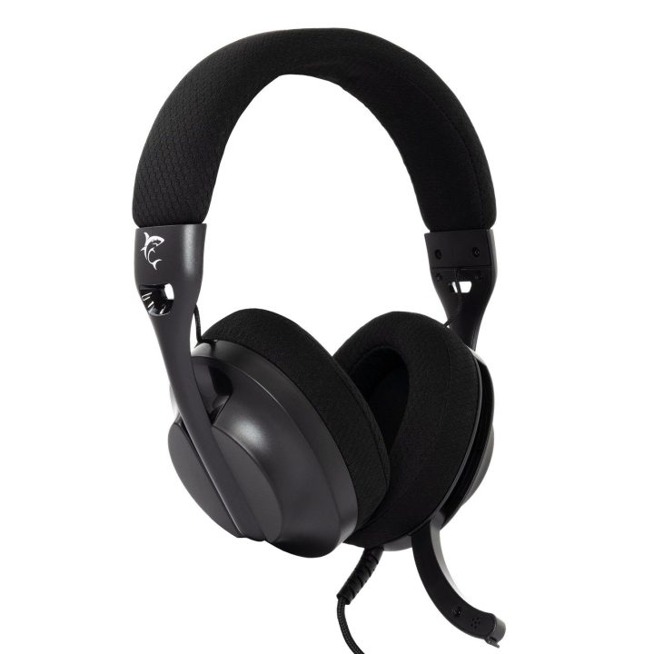 Juodos stereo 2.0 žaidimų ausinės White Shark PARROT GH-2440