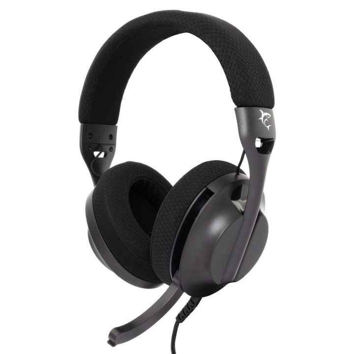 Juodos stereo 2.0 žaidimų ausinės White Shark PARROT GH-2440