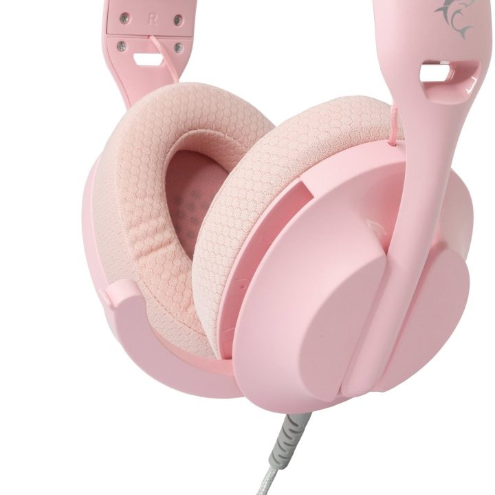 Žaidimų ausinės White Shark GH-2440 Parrot Pink
