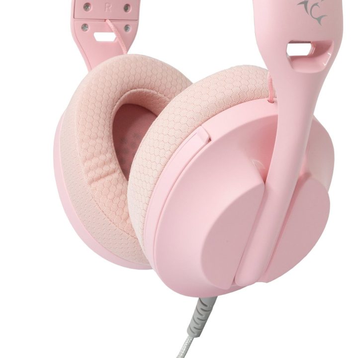 Žaidimų ausinės White Shark GH-2440 Parrot Pink
