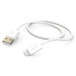 USB-A–Lightning įkrovimo laidas Hama, 1,5 m, baltas