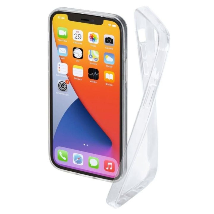 Skaidrus TPU dėklas iPhone 12/12 Pro