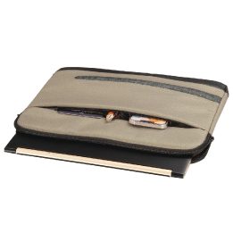 Nešiojamojo kompiuterio dėklas Hama Terra Sleeve 13,3", smėlio spalvos