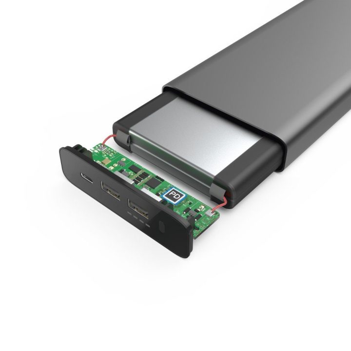 26800 mAh USB-C išorinė baterija su LED ekranu