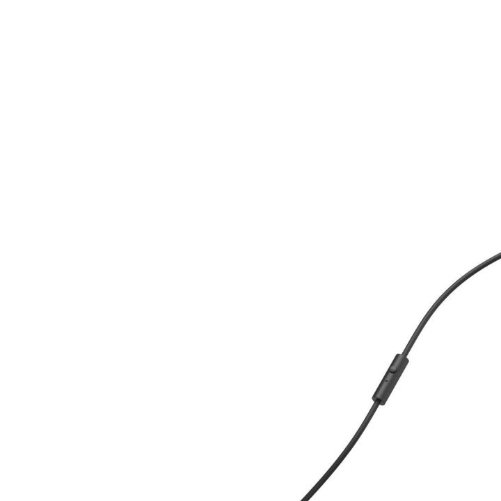 Juodos on-ear ausinės su 3,5 mm jungtimi