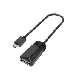 USB-OTG adapteris su mikro USB kištuku ir USB lizdu
