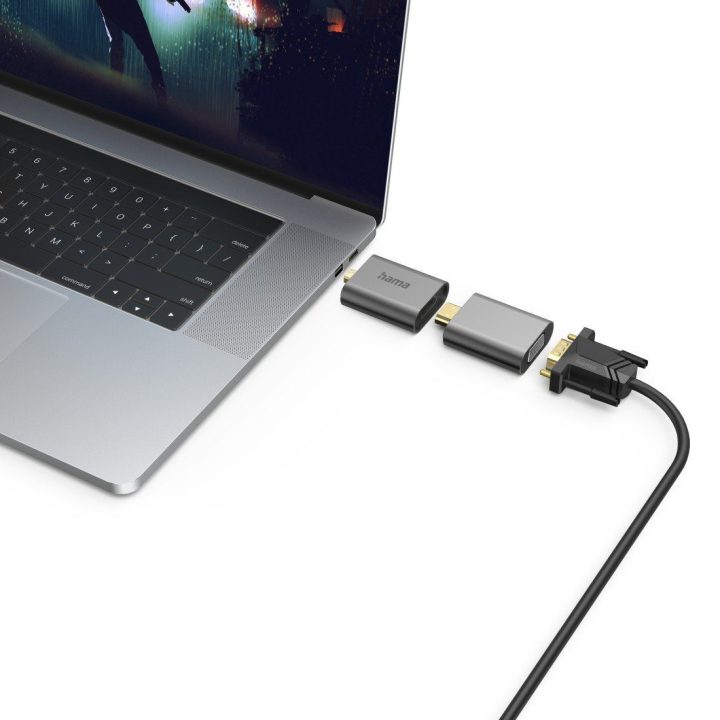6in1 USB-C adapteris su Mini DisplayPort, HDMI ir VGA