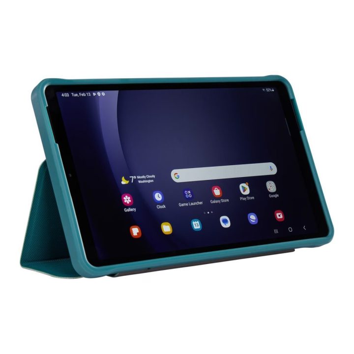 Planšetės dėklas Samsung Galaxy Tab A9, Patina Blue