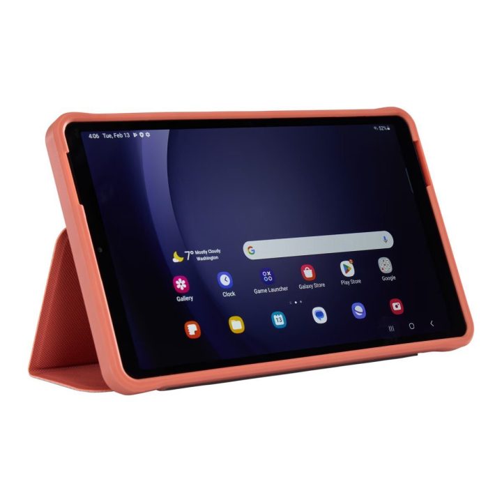 Planšetės dėklas Samsung Galaxy Tab A9 8.7, Sienna Red