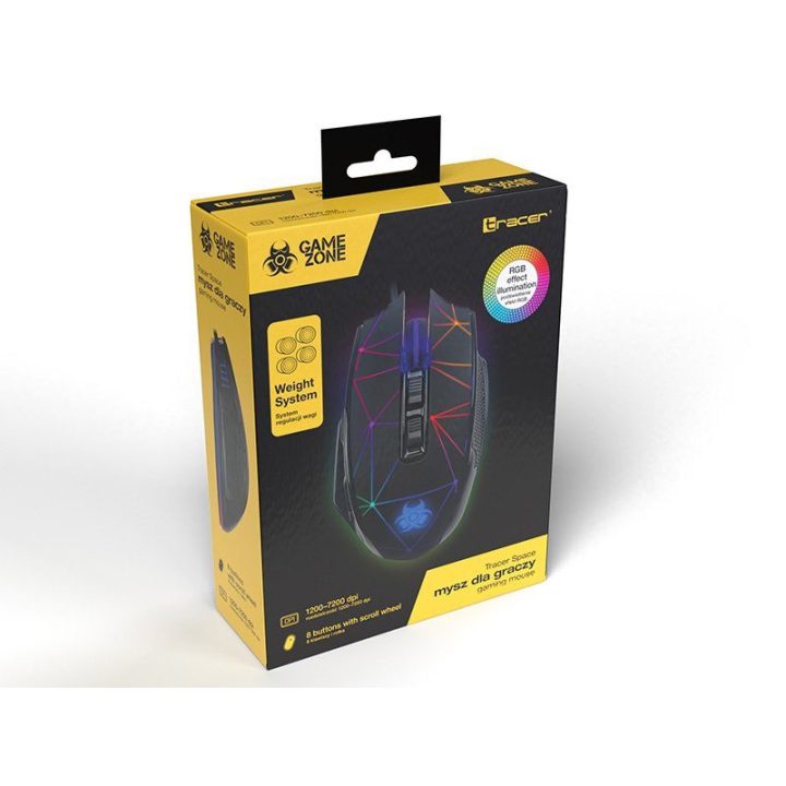 Žaidimų pelė Tracer Gamezone Space