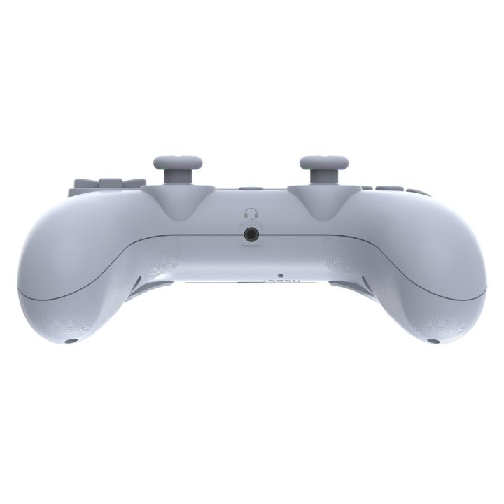 Baltas belaidis valdiklis PS4 ir PC