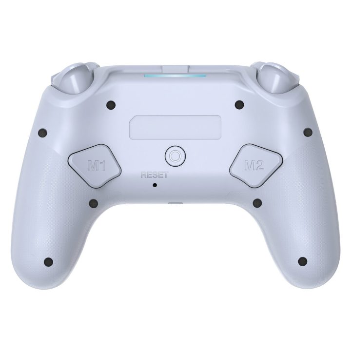 Baltas belaidis valdiklis PS4 ir PC