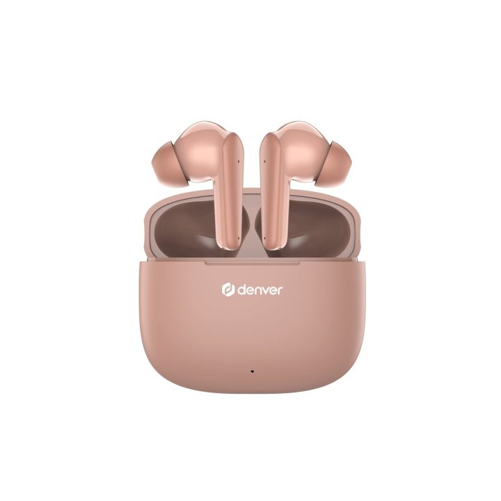 Tikrai belaidės Bluetooth ausinės Denver TWE-48, Dusty Rose