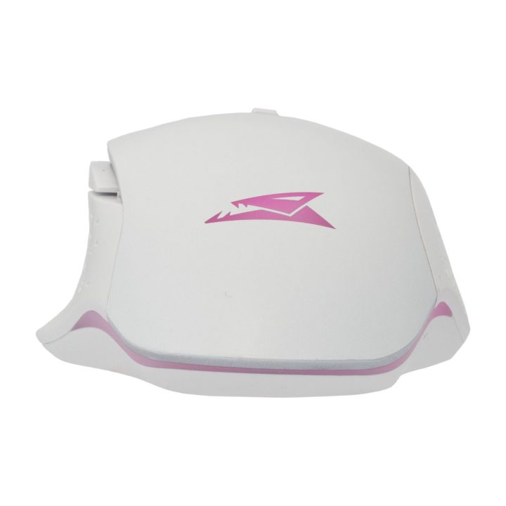 Baracuda Raptor White žaidimų pelė su 8 mygtukais