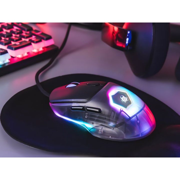 Žaidimų pelė Tracer Gamezone Neon RGB USB