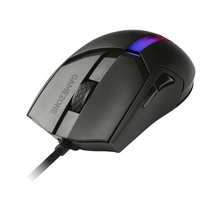 Žaidimų pelė Tracer Gamezone Cool Black RGB