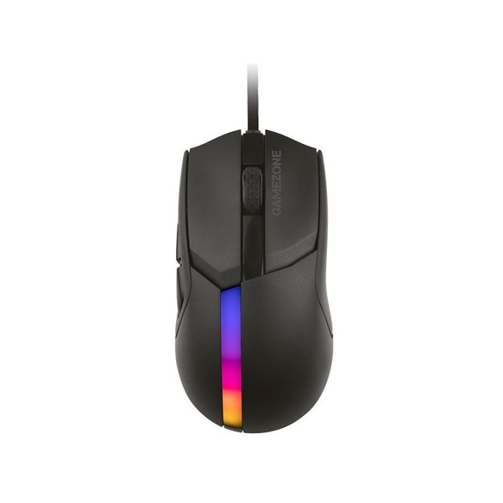 Žaidimų pelė Tracer Gamezone Cool Black RGB