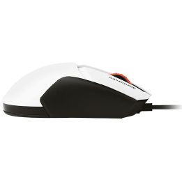 Balta žaidimų pelė su RGB apšvietimu, iki 12 000 DPI