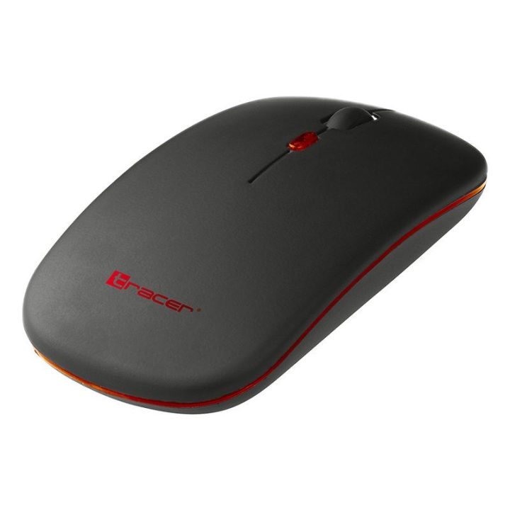 Juoda belaidė pelė Tracer Slim RF 2,4 GHz / Bluetooth