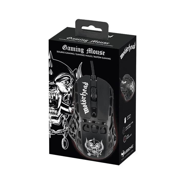 Žaidimų pelė su 7200 DPI jutikliu Subsonic Motorhead
