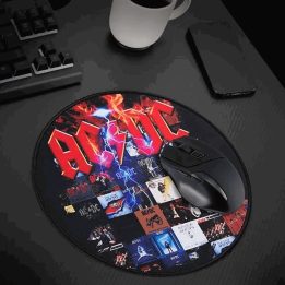 Apvalus AC/DC pelės kilimėlis, 30 cm