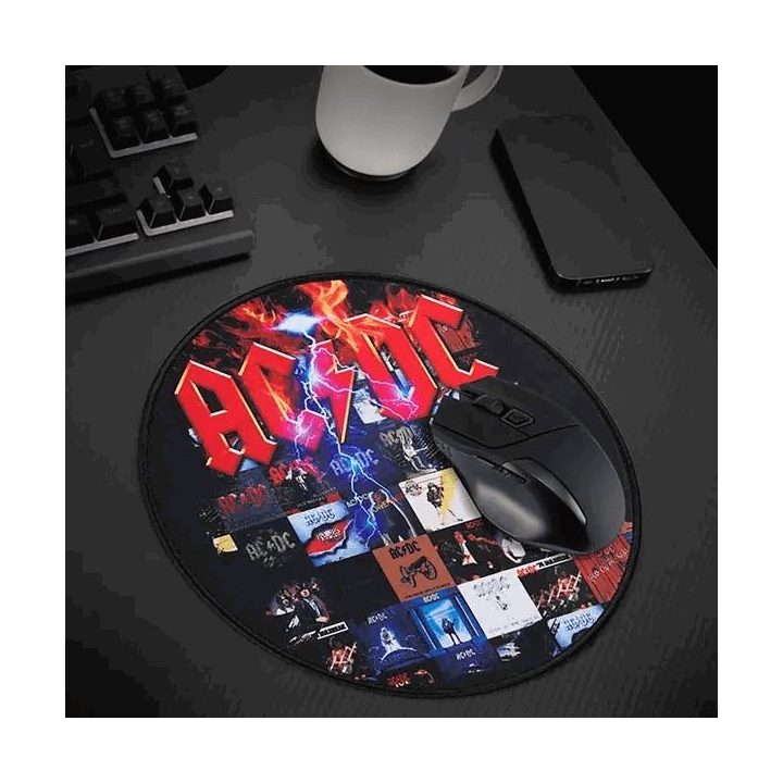 Apvalus AC/DC pelės kilimėlis, 30 cm