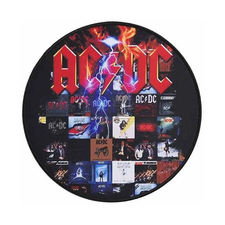 Apvalus AC/DC pelės kilimėlis, 30 cm