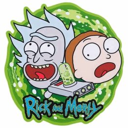 Rick & Morty apvalus pelės kilimėlis, 30 cm