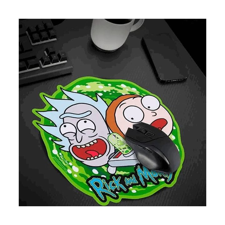 Rick & Morty apvalus pelės kilimėlis, 30 cm