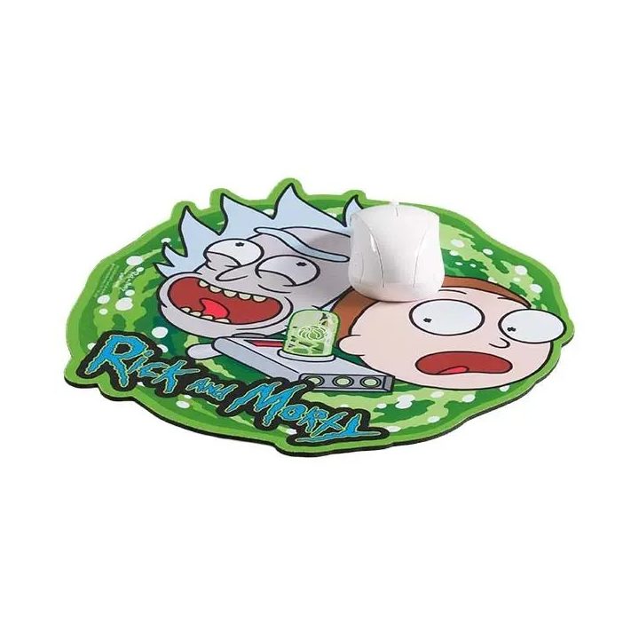 Rick & Morty apvalus pelės kilimėlis, 30 cm
