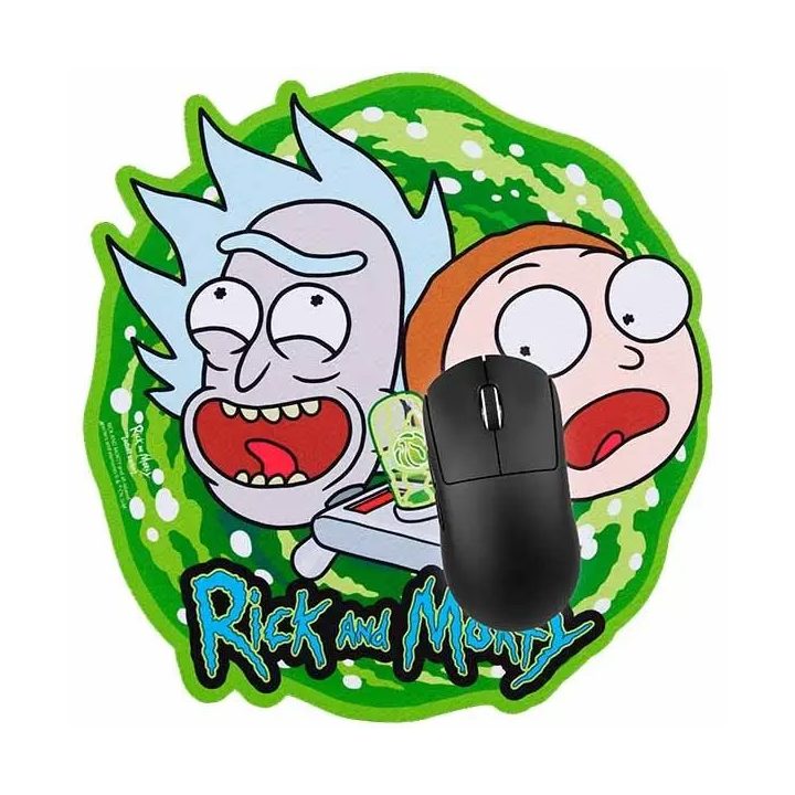 Rick & Morty apvalus pelės kilimėlis, 30 cm