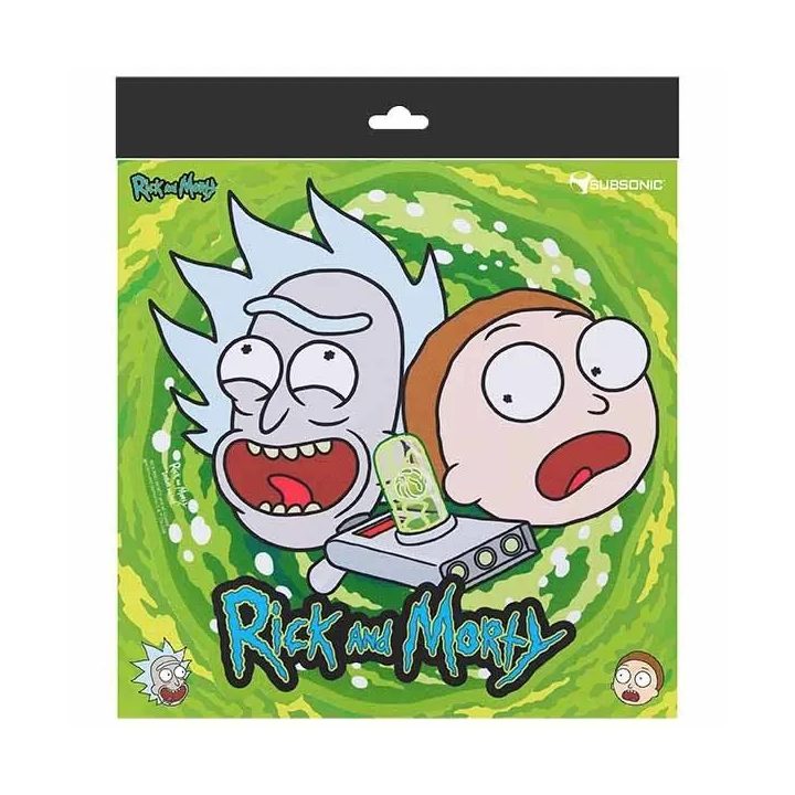 Rick & Morty apvalus pelės kilimėlis, 30 cm